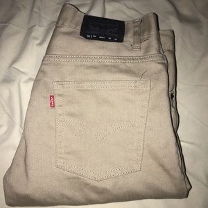 Levi’s jeans 30x30 beige/brown slim